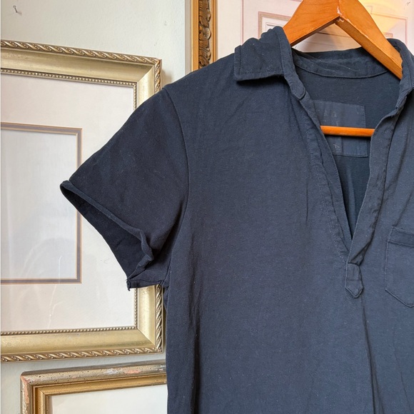 Frank & Eileen polo midi dress in black small - Picture 8 of 11